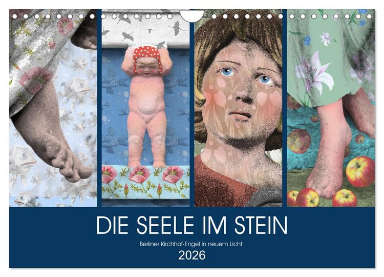 Produktbild: DIE SEELE IM STEIN (Wandkalender 2026 DIN A4 quer), CALVENDO Monatskalender