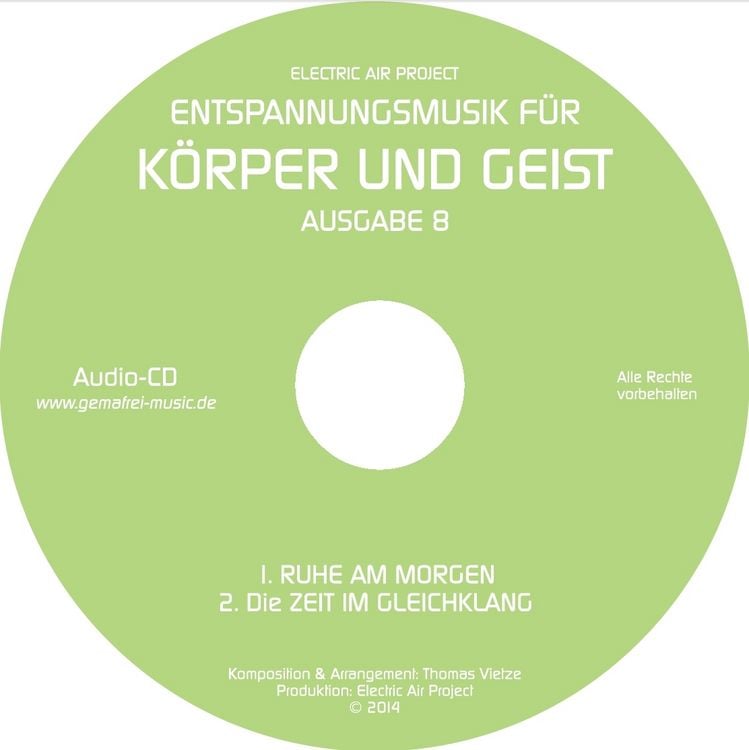 Produktbild: Entspannungsmusik f&uuml;r K&ouml;rper und Geist 8