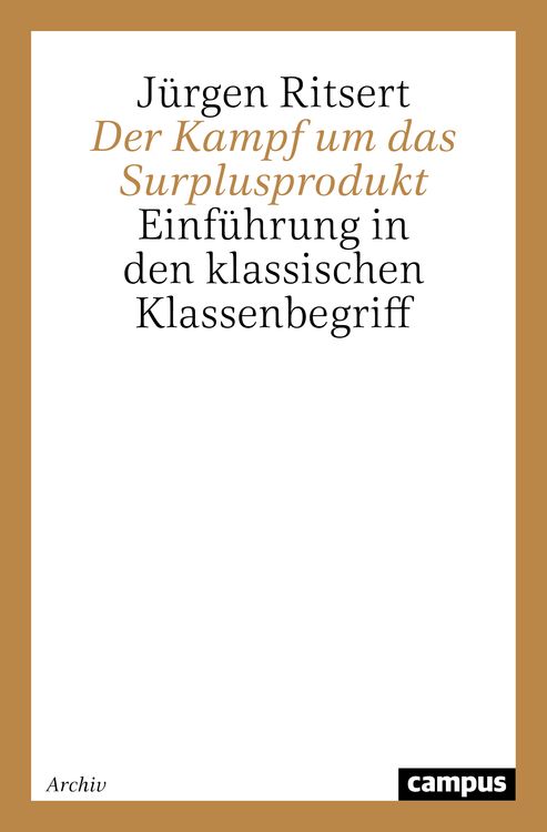 Produktbild: Der Kampf um das Surplusprodukt