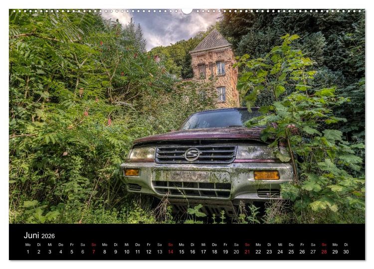 Produktbild: Rostlauben - vergessene Klassiker (Wandkalender 2026 DIN A2 quer), CALVENDO Monatskalender