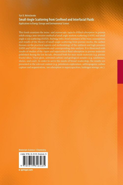Produktbild: Small-Angle Scattering from Confined and Interfacial Fluids