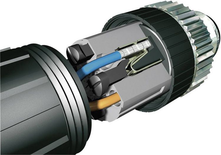 Produktbild: Phoenix Contact 1424653 Sensor-/Aktor-Steckverbinder, unkonfektioniert M12 Buchse, gewinkelt Polzahl Sensoren: 5 1 St.
