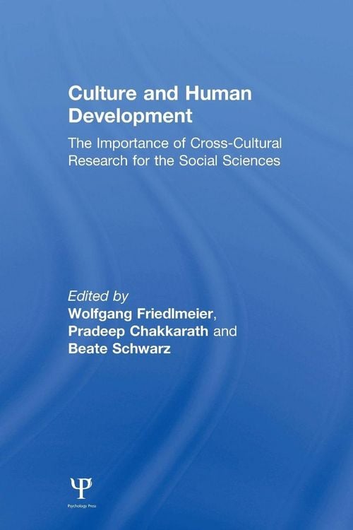 Produktbild: Culture and Human Development