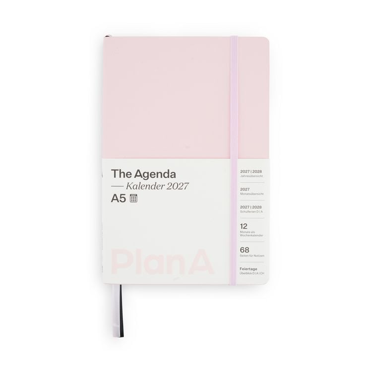 Produktbild: PlanA Kalender A5 Softcover Magnolia Pink