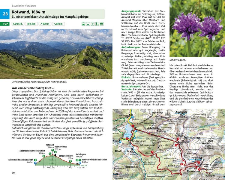Produktbild: ROTHER Wanderbuch Blumenwanderungen Bayerische Alpen