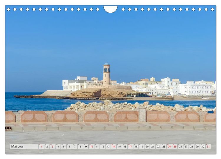 Produktbild: Oman - Historische Perle des Orients (Wandkalender 2026 DIN A4 quer), CALVENDO Monatskalender