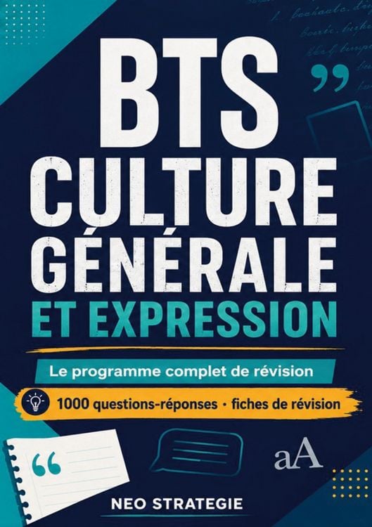 Produktbild: BTS CULTURE G&Eacute;N&Eacute;RALE ET EXPRESSION. Le programme complet de r&eacute;vision