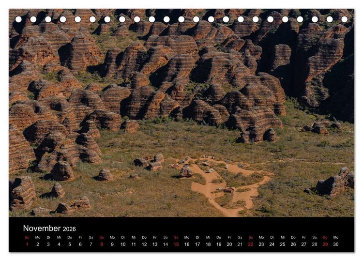 Produktbild: Australien - Kimberley (Tischkalender 2026 DIN A5 quer), CALVENDO Monatskalender