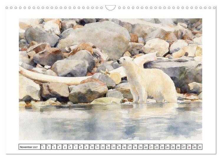 Produktbild: Natursch&ouml;nheiten n&ouml;rdlich des Polarkreises (Wandkalender 2027 DIN A3 quer), CALVENDO Monatskalender