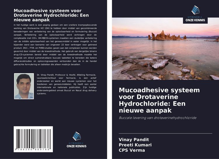 Produktbild: Mucoadhesive systeem voor Drotaverine Hydrochloride: Een nieuwe aanpak