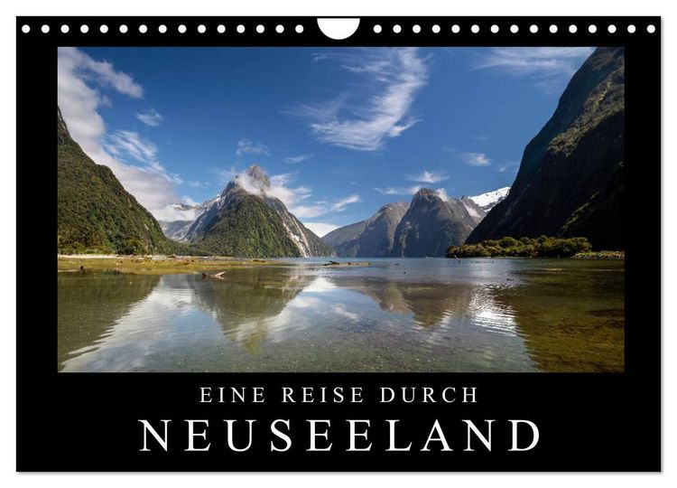 Produktbild: Eine Reise durch Neuseeland (Wandkalender 2026 DIN A4 quer), CALVENDO Monatskalender