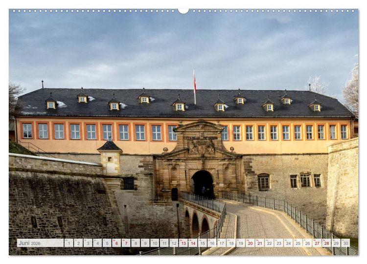 Produktbild: Erfurt. Perle Th&uuml;ringens. (Wandkalender 2026 DIN A2 quer), CALVENDO Monatskalender