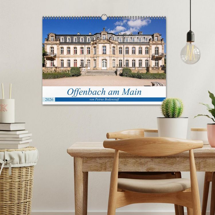 Produktbild: Offenbach am Main von Petrus Bodenstaff (Wandkalender 2026 DIN A3 quer), CALVENDO Monatskalender
