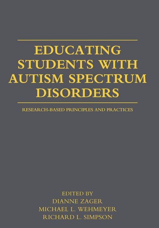 Produktbild: Educating Students with Autism Spectrum Disorders