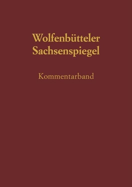 Produktbild: Sachsenspiegel