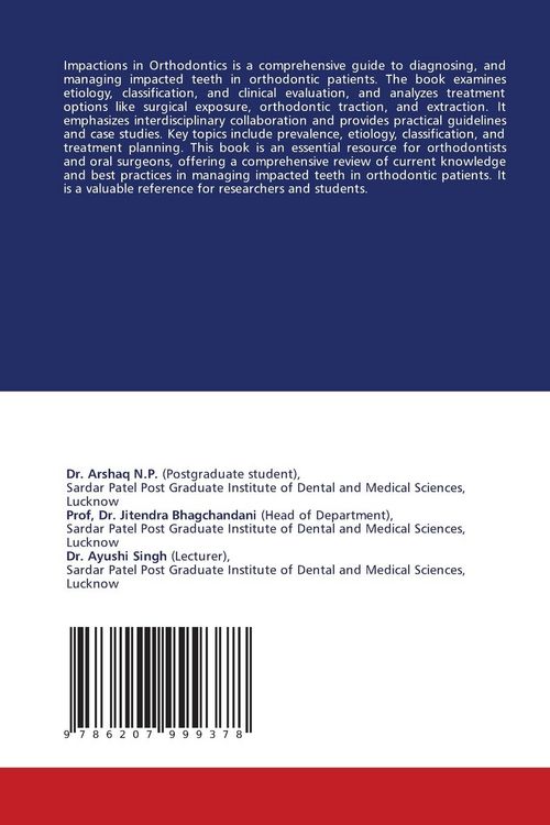 Produktbild: Impactions in Orthodontics