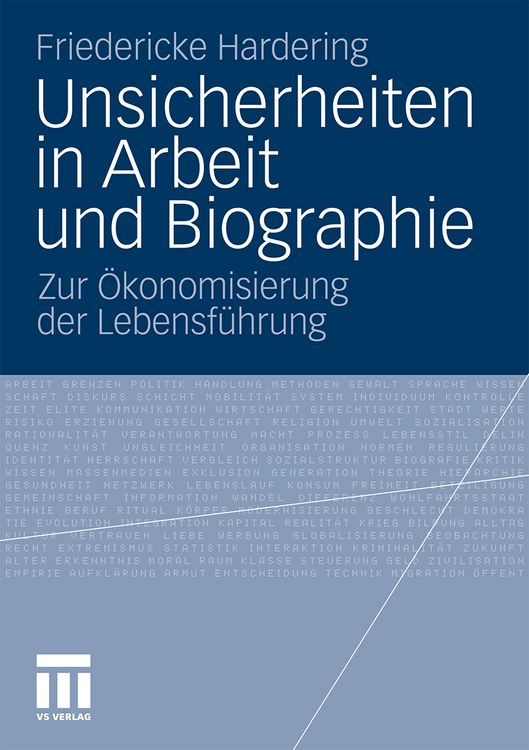 Produktbild: Unsicherheiten in Arbeit und Biographie