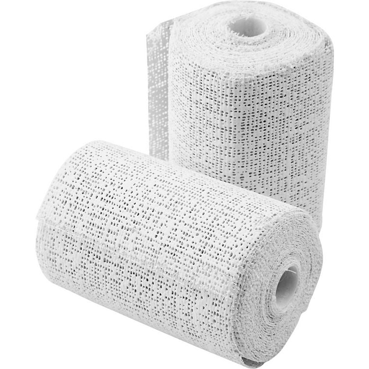 Produktbild: Creativ Company Gipsbinden, L 2,7 m, B 7,5 cm, Wei&szlig;, 2 Rolle