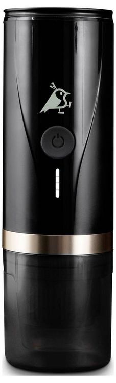 Produktbild: Aqiila Coffeebird Portable espresso machine Kaffeemaschine Schwarz Fassungsverm&ouml;gen Tassen=5 f&uuml;r unterwegs / portable