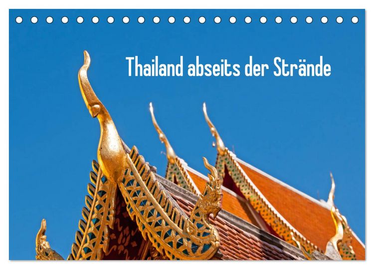 Produktbild: Thailand abseits der Str&auml;nde (Tischkalender 2026 DIN A5 quer), CALVENDO Monatskalender