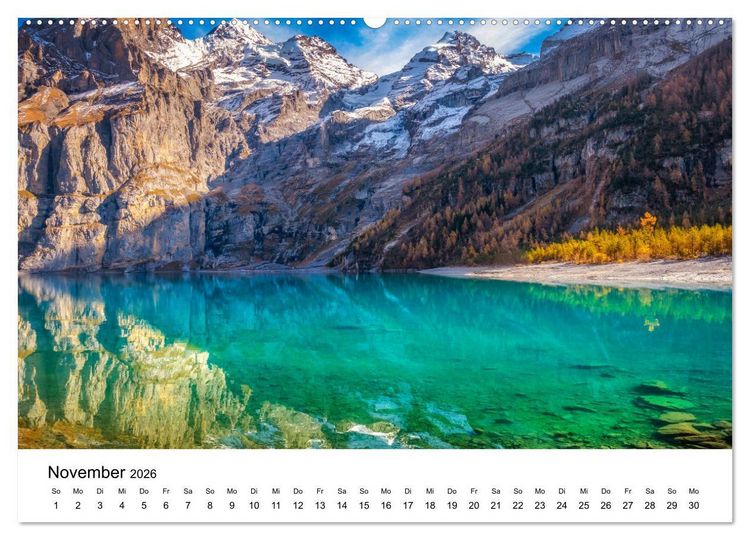 Produktbild: Wunderwelt Schweiz (Wandkalender 2026 DIN A2 quer), CALVENDO Monatskalender