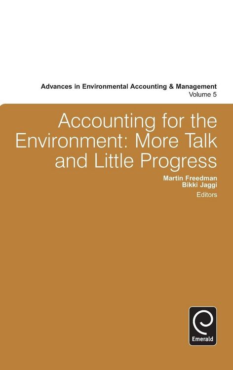Produktbild: Accounting for the Environment
