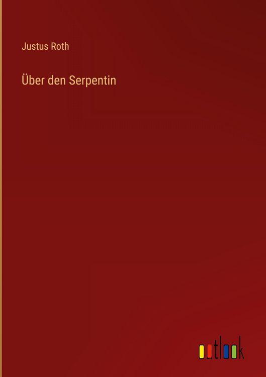 Produktbild: &Uuml;ber den Serpentin