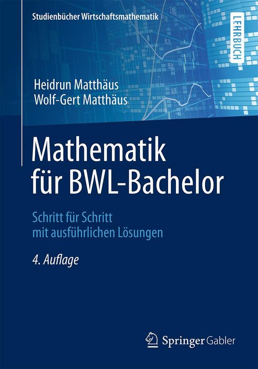 Produktbild: Mathematik f&uuml;r BWL-Bachelor