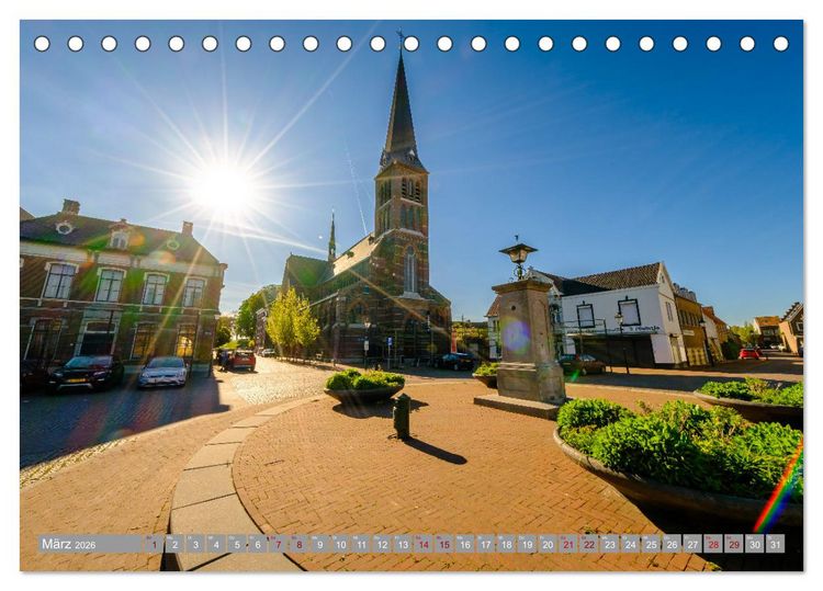 Produktbild: Ein Blick auf Terneuzen (Tischkalender 2026 DIN A5 quer), CALVENDO Monatskalender