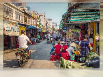 Produktbild: CALVENDO Puzzle Vietnam, Ho Chi Minh | 1000 Teile Lege-Gr&ouml;&szlig;e 64x48cm Foto-Puzzle f&uuml;r gl&uuml;ckliche Stunden