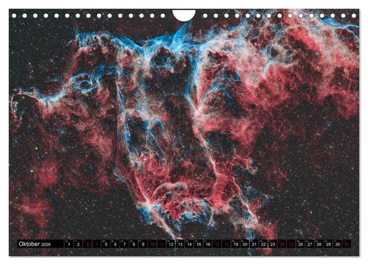Produktbild: Deepsky XVII (Wandkalender 2026 DIN A4 quer), CALVENDO Monatskalender