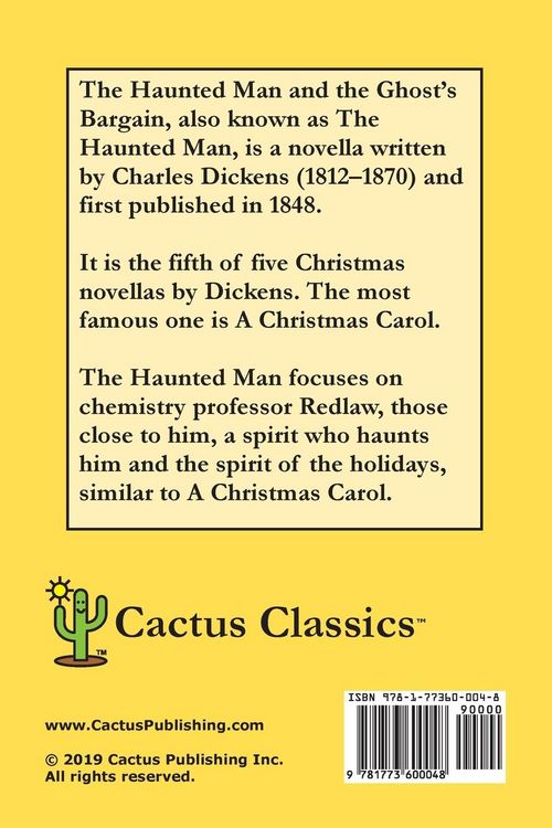 Produktbild: The Haunted Man and the Ghost's Bargain (Cactus Classics Large Print)