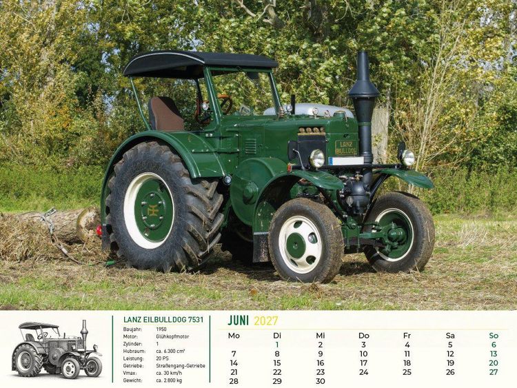 Produktbild: Lanz Bulldog - Tradition trifft Leidenschaft 2027