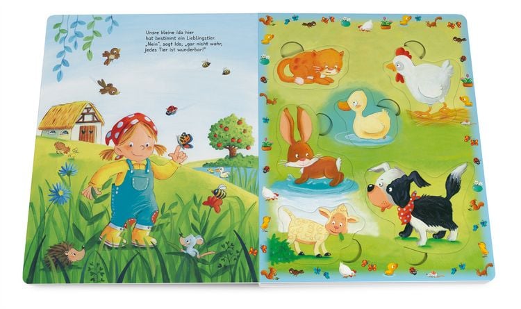 Produktbild: Mein gro&szlig;es Puzzle-Buch. Meine allerliebsten Tiere