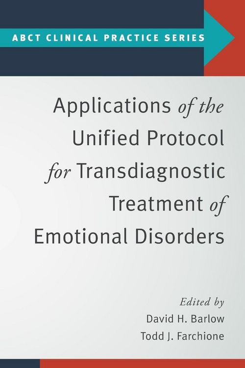 Produktbild: Applications of the Unified Protocol for Transdiagnostic Treatment of Emotional Disorders