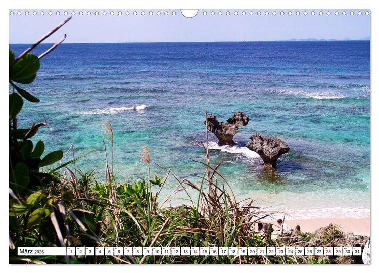 Produktbild: Okinawa - Subtropische Inselwelt im S&uuml;den Japans (Wandkalender 2026 DIN A3 quer), CALVENDO Monatskalender