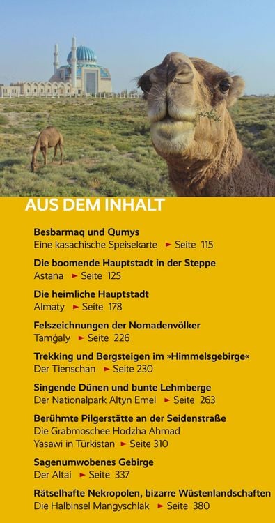 Produktbild: TRESCHER Reisef&uuml;hrer Kasachstan