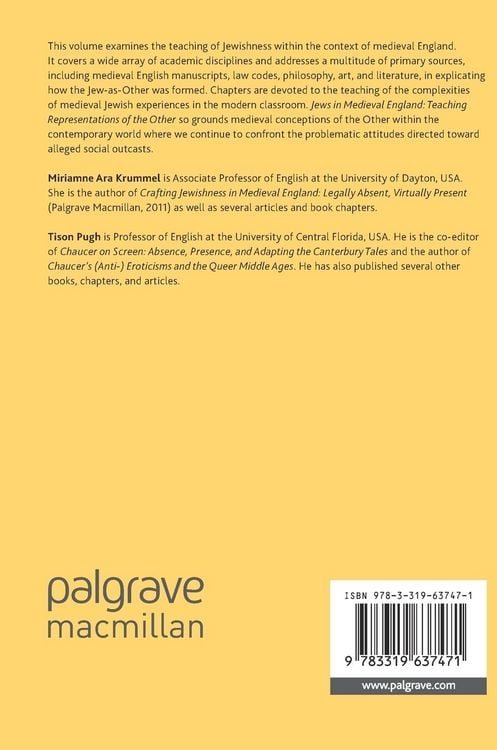 Produktbild: Jews in Medieval England