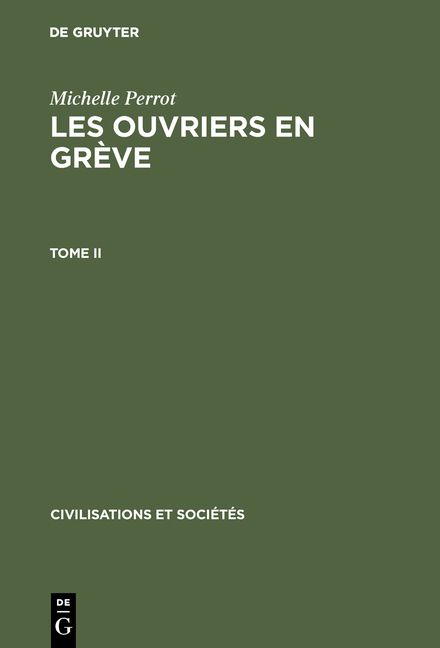 Produktbild: Les ouvriers en gr&egrave;ve. Tome II