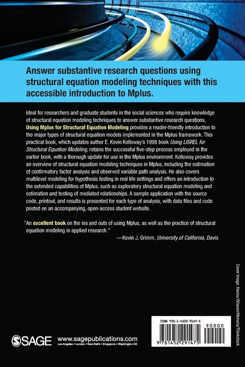 Produktbild: Using Mplus for Structural Equation Modeling