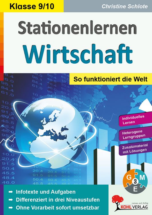Produktbild: Stationenlernen Wirtschaft / Klasse 9-10