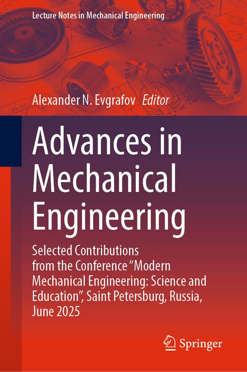 Produktbild: Advances in Mechanical Engineering