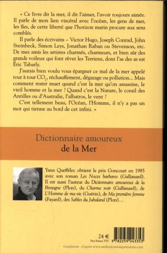 Produktbild: Dictionnaire amoureux de la mer