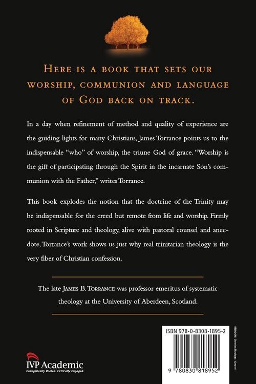Produktbild: Worship, Community and the Triune God of Grace