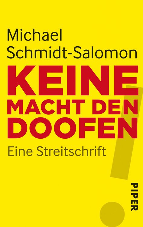 Produktbild: Keine Macht den Doofen