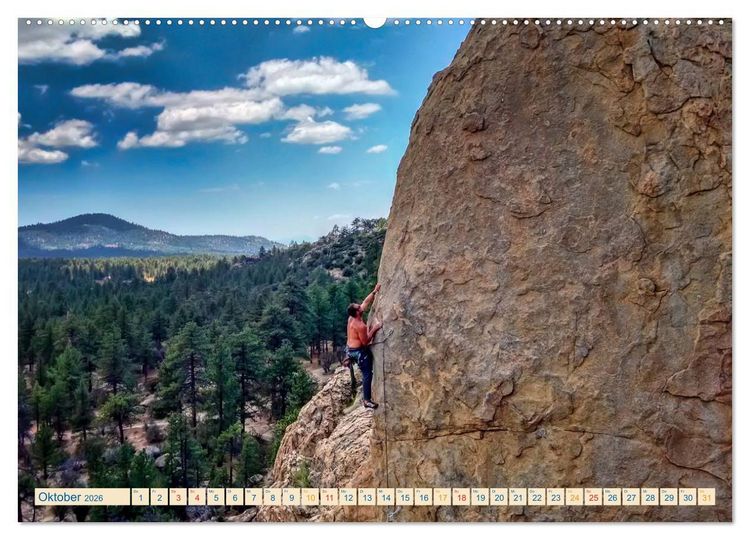 Produktbild: Bergsteigen und Klettern (hochwertiger Premium Wandkalender 2026 DIN A2 quer), Kunstdruck in Hochglanz