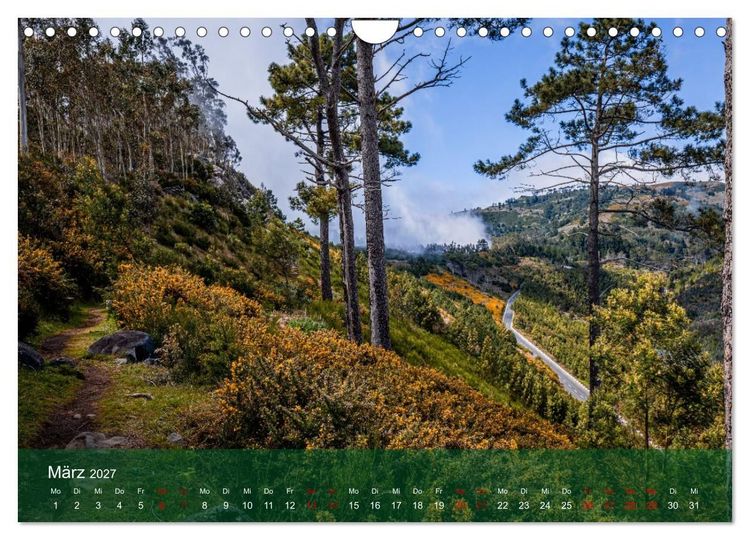 Produktbild: Madeira - Insel der Kontraste (Wandkalender 2027 DIN A4 quer), CALVENDO Monatskalender