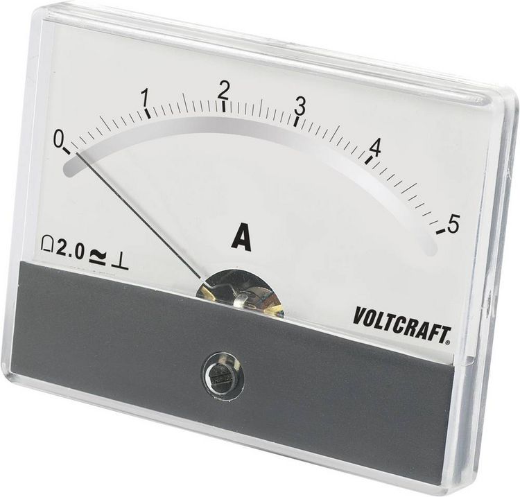 Produktbild: VOLTCRAFT AM-86X65/5A/DC AM-86X65/5A/DC Einbau-Messger&auml;t AM-86X65/5A/DC Drehspule