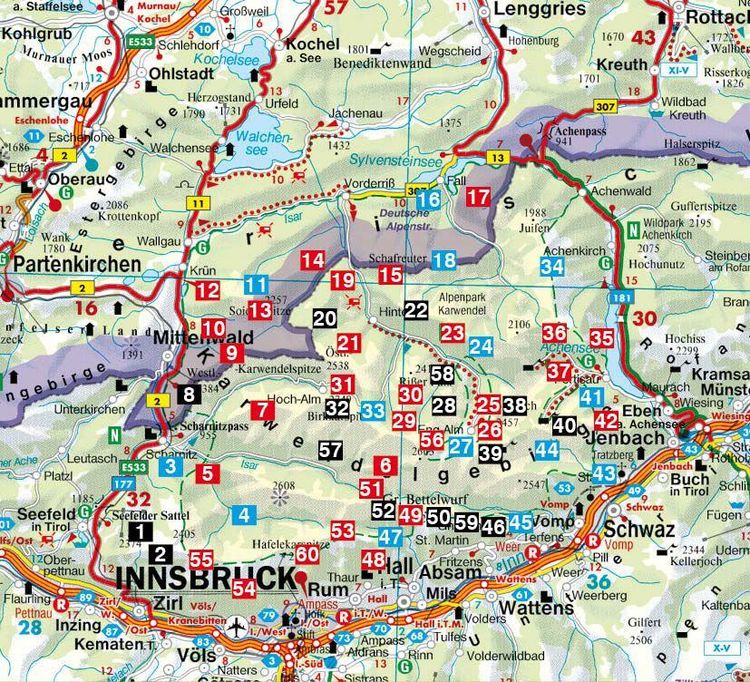 Produktbild: ROTHER Wanderf&uuml;hrer Karwendel