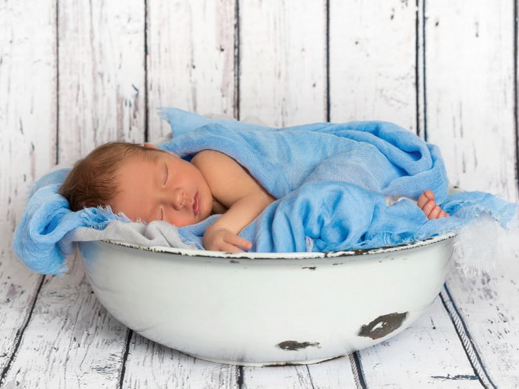 Produktbild: CALVENDO Puzzle Baby Boy | 1000 Teile Lege-Gr&ouml;&szlig;e 64 &times; 48 cm Foto-Puzzle f&uuml;r gl&uuml;ckliche Stunden